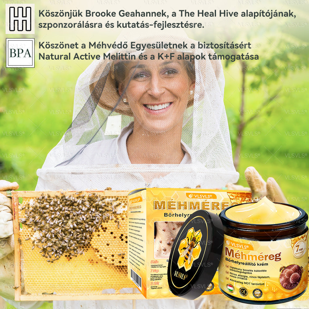 ✨✨✨💪VLSVLS® Méhméreg Bőrhelyreállító Krém (👨⚕CE jóváhagyott)👍✅