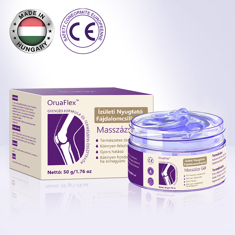 🟪𝐎𝐫𝐮𝐚𝐅𝐥𝐞𝐱™ Kurkuma & Emu Olaj Ízületi Fájdalomcsillapító Masszázs Gél👨⚕️Az Ortopédiai Társaság (OGYÉI) által jóváhagyva