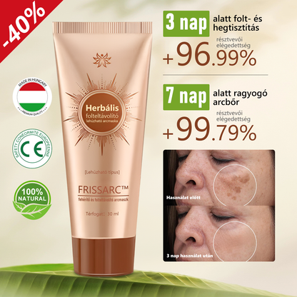 (40%-60% kedvezmény élvezete) 𝐅𝐑𝐈𝐒𝐒𝐀𝐑𝐂™ Fehérítő És Folteltávolító Arcmaszk - Természetes összetevők tartósan eltüntetik a foltokat, szeplőket és napfoltokat.