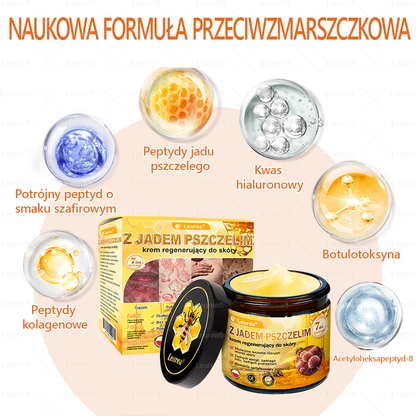 PL✨Leurea® Jad Pszczeli Regeneracja Skóry Krem🔥 Naturalna regeneracja skóry, wygładzenie zmarszczek i promienna cera-50 ml