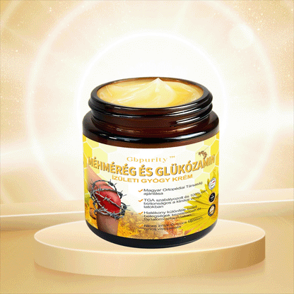 【𝐇𝐢𝐯𝐚𝐭𝐚𝐥𝐨𝐬 𝐌á𝐫𝐤𝐚𝐛𝐨𝐥𝐭】Gbpurity™ Méhmérég És Glükózamin Ízületi Gyógy Krém (Új-Zélandi méhészeti kivonat – ortopédiai problémák és ízületi fájdalmak kezelésére.)