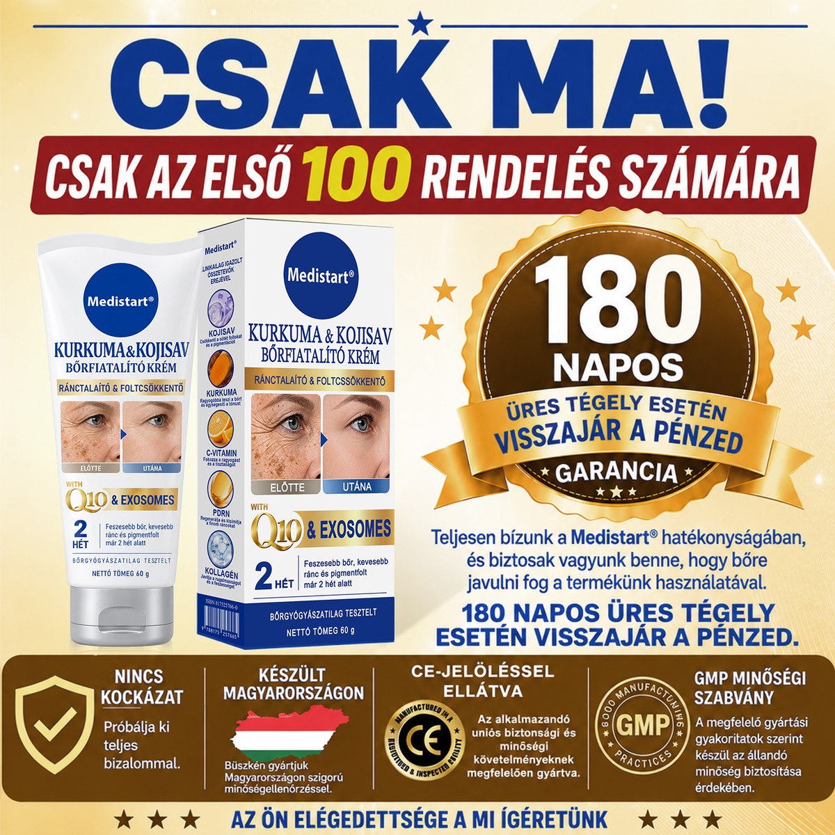 𝐌𝐞𝐝𝐢𝐬𝐭𝐚𝐫𝐭® 𝐊𝐮𝐫𝐤𝐮𝐦𝐚 × 𝐊𝐨𝐣𝐢𝐧𝐬𝐚𝐯 𝐄́𝐣𝐬𝐳𝐚𝐤𝐚𝐢 Bőrfiatalító 𝐊𝐫𝐞́𝐦— 𝐇𝐚𝐥𝐯𝐚́𝐧𝐲𝐢́𝐭𝐬𝐝 𝐚 𝐦𝐚𝐤𝐚𝐜𝐬 𝐬𝐨̈𝐭𝐞́𝐭 𝐟𝐨𝐥𝐭𝐨𝐤𝐚𝐭 𝐞́𝐬 𝐬𝐢𝐦𝐢́𝐭𝐬𝐝 𝐤𝐢 𝐚 𝐥𝐚́𝐭𝐡𝐚𝐭𝐨́ 𝐫𝐚́𝐧𝐜𝐨𝐤𝐚𝐭 𝐚𝐥𝐯𝐚́𝐬 𝐤𝐨̈𝐳𝐛𝐞𝐧 🌙 ✅ 𝐄́𝐣𝐬𝐳𝐚𝐤𝐚́𝐧𝐤𝐞́𝐧𝐭 𝐞𝐠𝐲 𝐥𝐞́𝐩𝐞́𝐬 · 𝐋𝐚́𝐭𝐡𝐚𝐭𝐨́ 𝐯𝐚́𝐥𝐭𝐨𝐳𝐚́𝐬 𝟕 𝐞́𝐣𝐬𝐳𝐚𝐤𝐚 𝐚𝐥𝐚𝐭𝐭