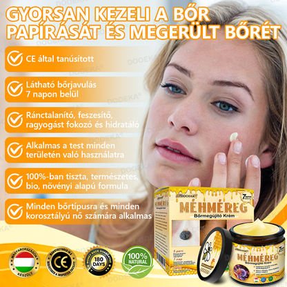 🌿 OGYÉI által jóváhagyva: DOOEKA® Méhméreg Bőrmegújító Krém — 🔥Korlátozott ideig 80% kedvezmény🔥
