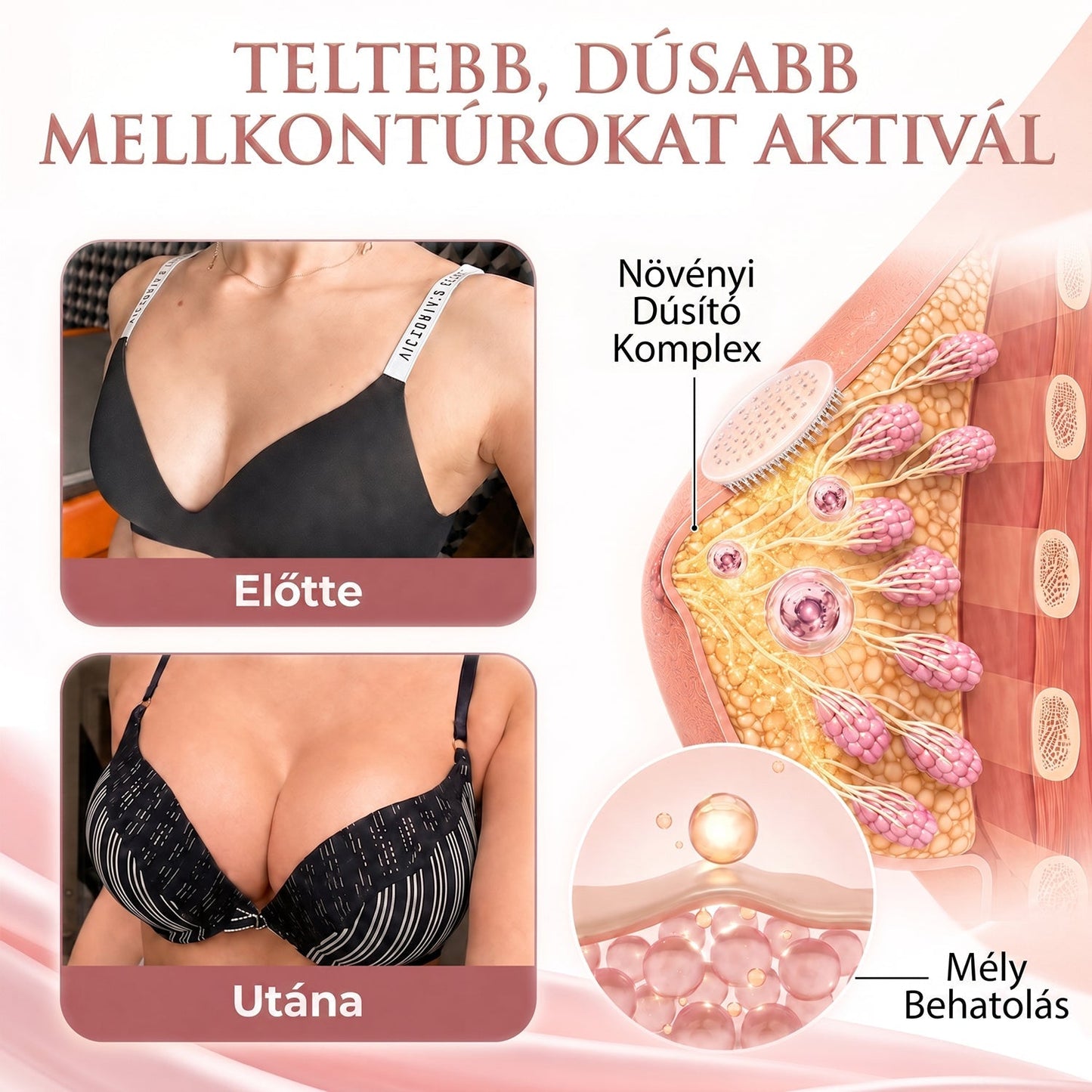 Medistart® Célzott mellnagyobbításra szolgáló, fejlett nanomikrotűs tapasz