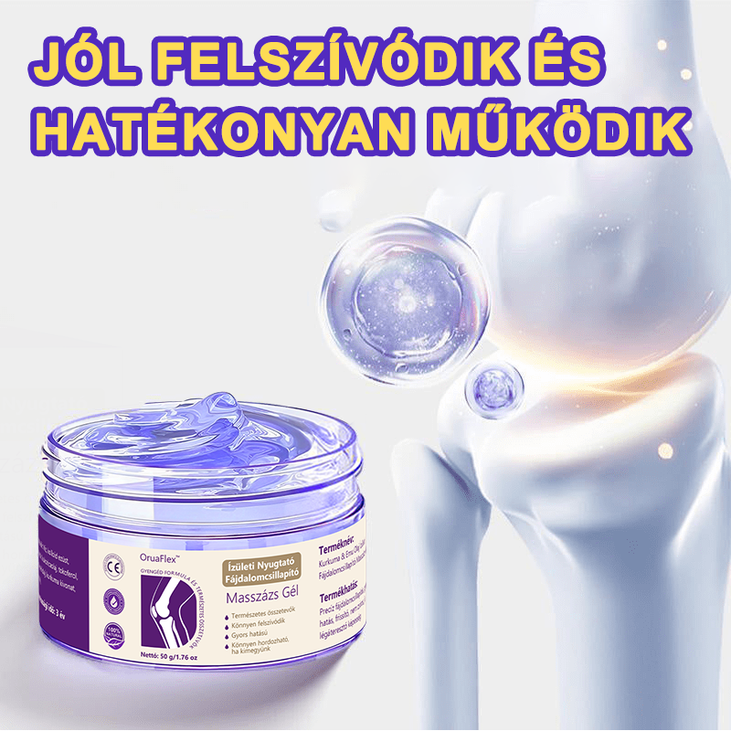 🛡️𝐎𝐫𝐮𝐚𝐅𝐥𝐞𝐱™ Kurkuma & Emu Olaj Ízületi Fájdalomcsillapító Masszázs Gél👨‍⚕️Az Ortopédiai Társaság (𝐌𝐎𝐓) által jóváhagyva