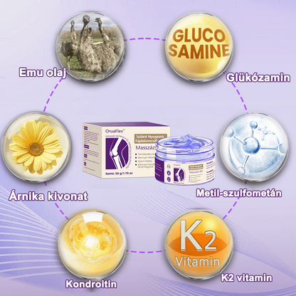 🛡️𝐎𝐫𝐮𝐚𝐅𝐥𝐞𝐱™ Kurkuma & Emu Olaj Ízületi Fájdalomcsillapító Masszázs Gél👨‍⚕️Az Ortopédiai Társaság (𝐌𝐎𝐓) által jóváhagyva