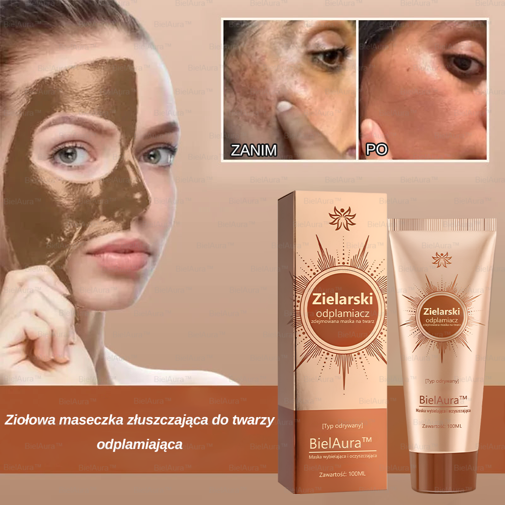 💟 Parowu™ Wybielająca i Rozjaśniająca Maska - Naturalne składniki trwale usuwają plamy, piegi i przebarwienia