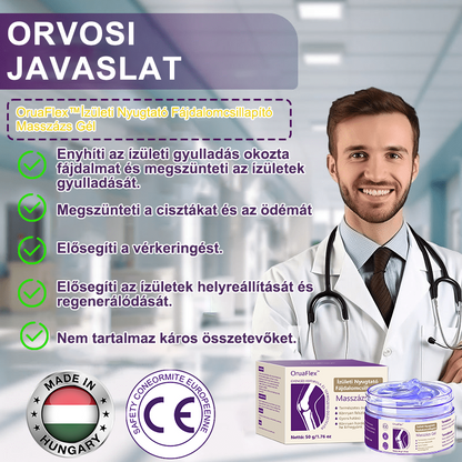 🛡️𝐎𝐫𝐮𝐚𝐅𝐥𝐞𝐱™ Kurkuma & Emu Olaj Ízületi Fájdalomcsillapító Masszázs Gél👨‍⚕️Az Ortopédiai Társaság (𝐌𝐎𝐓) által jóváhagyva
