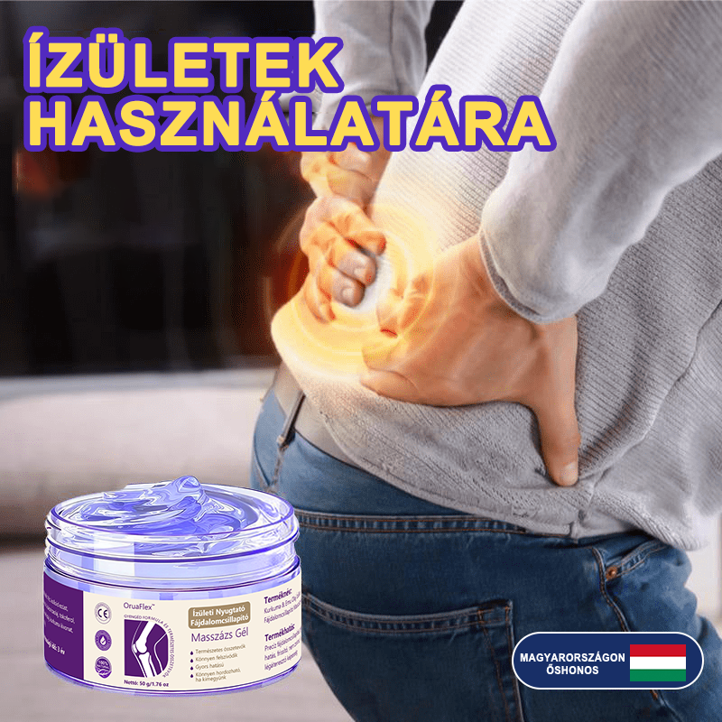 🛡️𝐎𝐫𝐮𝐚𝐅𝐥𝐞𝐱™ Kurkuma & Emu Olaj Ízületi Fájdalomcsillapító Masszázs Gél👨‍⚕️Az Ortopédiai Társaság (𝐌𝐎𝐓) által jóváhagyva