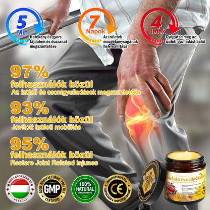 【Hivatalos Márkabolt】Gbpurity™ Méhmérég És Glükózamin Ízületi Gyógy Krém🛡️ortopédiai problémák és ízületi fájdalmak kezelésére