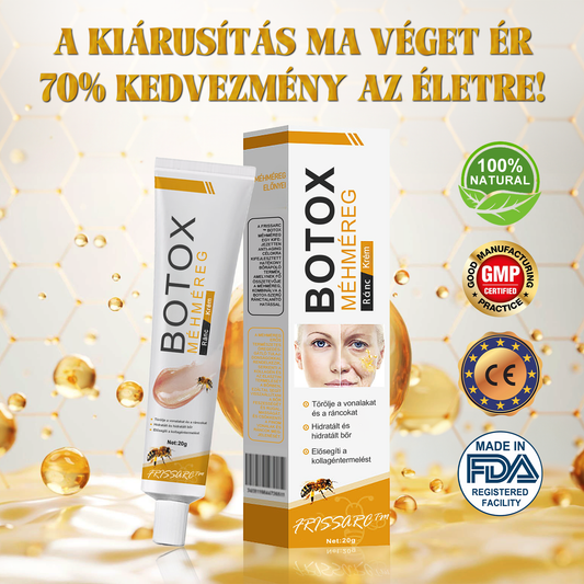 FrissArc™ Botox Méhméreg Ránctalanító Krém -✨Akció utolsó napja: 70% kedvezmény