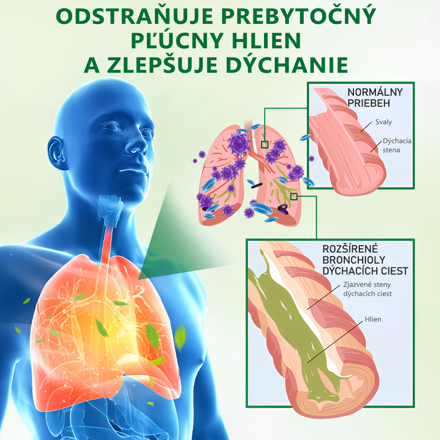 SVK🍀𝐆𝐨𝐨𝐲𝐞𝐞𝐫™ Vysoko kvalitný pľúcny sprej -🧑‍⚕️ Podporuje zdravie pľúc, priedušiek a dutín, podporuje zdravie dýchacieho systému a ľahšie dýchanie.