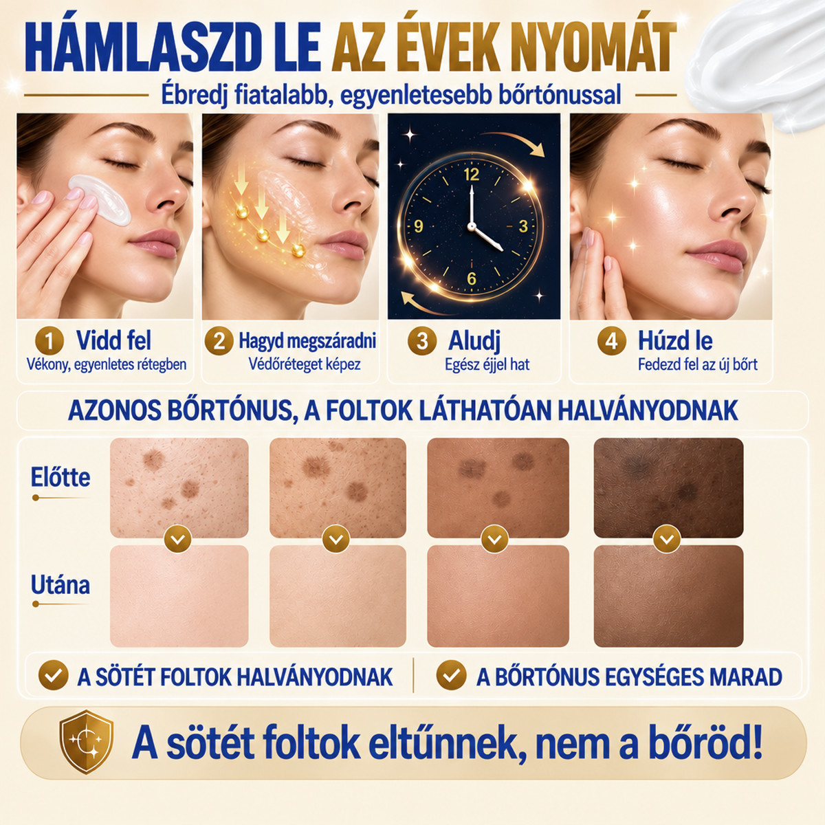 𝐌𝐞𝐝𝐢𝐬𝐭𝐚𝐫𝐭® 𝐊𝐮𝐫𝐤𝐮𝐦𝐚 × 𝐊𝐨𝐣𝐢𝐧𝐬𝐚𝐯 𝐄́𝐣𝐬𝐳𝐚𝐤𝐚𝐢 Bőrfiatalító 𝐊𝐫𝐞́𝐦— 𝐇𝐚𝐥𝐯𝐚́𝐧𝐲𝐢́𝐭𝐬𝐝 𝐚 𝐦𝐚𝐤𝐚𝐜𝐬 𝐬𝐨̈𝐭𝐞́𝐭 𝐟𝐨𝐥𝐭𝐨𝐤𝐚𝐭 𝐞́𝐬 𝐬𝐢𝐦𝐢́𝐭𝐬𝐝 𝐤𝐢 𝐚 𝐥𝐚́𝐭𝐡𝐚𝐭𝐨́ 𝐫𝐚́𝐧𝐜𝐨𝐤𝐚𝐭 𝐚𝐥𝐯𝐚́𝐬 𝐤𝐨̈𝐳𝐛𝐞𝐧 🌙 ✅ 𝐄́𝐣𝐬𝐳𝐚𝐤𝐚́𝐧𝐤𝐞́𝐧𝐭 𝐞𝐠𝐲 𝐥𝐞́𝐩𝐞́𝐬 · 𝐋𝐚́𝐭𝐡𝐚𝐭𝐨́ 𝐯𝐚́𝐥𝐭𝐨𝐳𝐚́𝐬 𝟕 𝐞́𝐣𝐬𝐳𝐚𝐤𝐚 𝐚𝐥𝐚𝐭𝐭