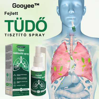 🍀𝐆𝐨𝐨𝐲𝐞𝐞𝐫™ Fejlett Tüdőtisztító Spray -Támogatja a tüdő, a hörgők és az orrmelléküregek egészségét, elősegíti a légzőrendszer egészségét és a könnyebb légzést